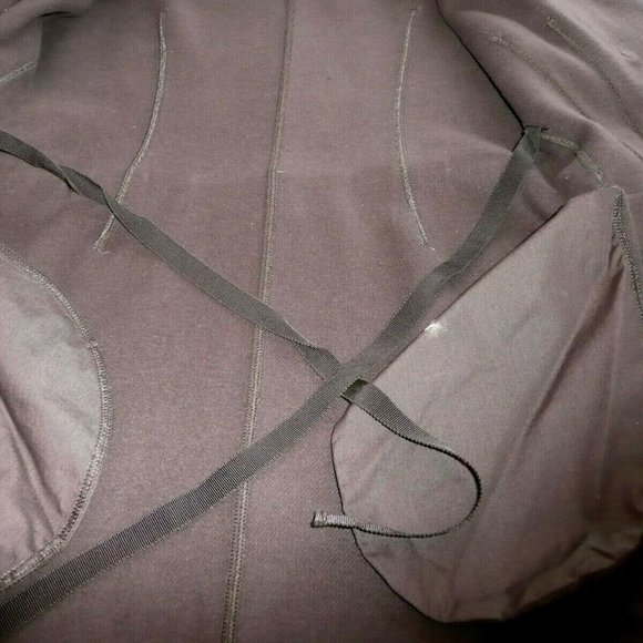 Philosophy Di Alberta Ferretti Long Wool Coat Olive Green with Brown USA Size 4 - Picture 10 of 16